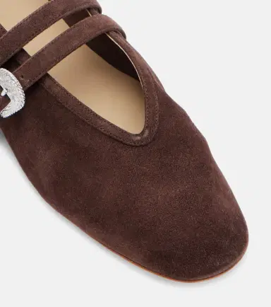 Le Monde Béryl Le Monde Béryl Claudia suede ballet flats | Thumbnail 3 Le Monde Béryl Le Monde Béryl Claudia suede ballet flats | Thumbnail 3