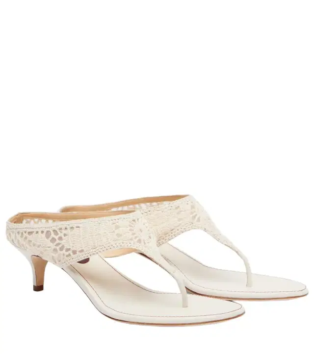 Magda Butrym 45 crochet thong sandals