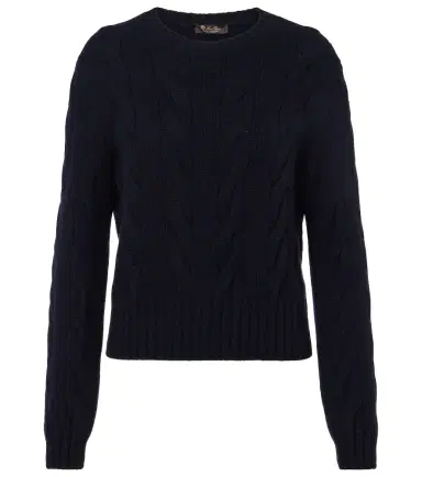 Loro Piana Napier cable-knit cashmere sweater | Thumbnail 1 Loro Piana Napier cable-knit cashmere sweater | Thumbnail 1