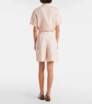 Loro Piana Linen Bermuda shorts | Thumbnail 2 Loro Piana Linen Bermuda shorts | Thumbnail 2