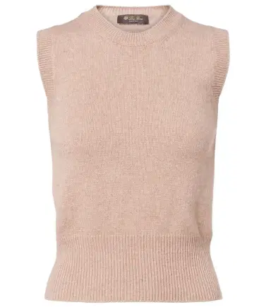 Loro Piana Cashmere and silk sweater vest | Thumbnail 1 Loro Piana Cashmere and silk sweater vest | Thumbnail 1
