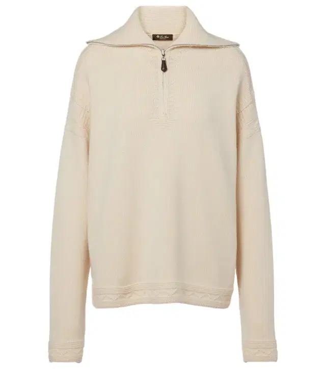 Loro Piana Carezza cashmere polo sweater