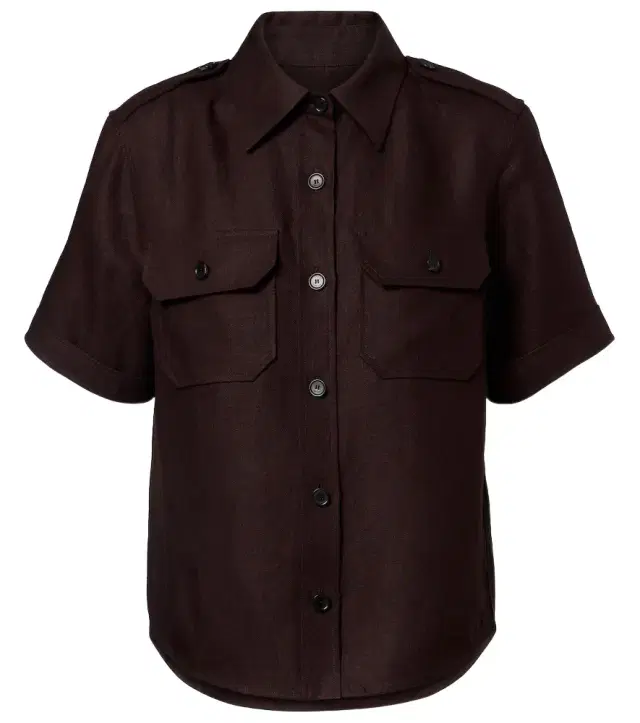 Loro Piana Annalisa linen shirt