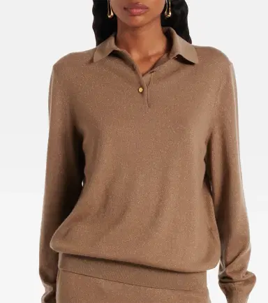 Loro Piana Luciole cashmere-blend polo sweater | Thumbnail 5 Loro Piana Luciole cashmere-blend polo sweater | Thumbnail 5