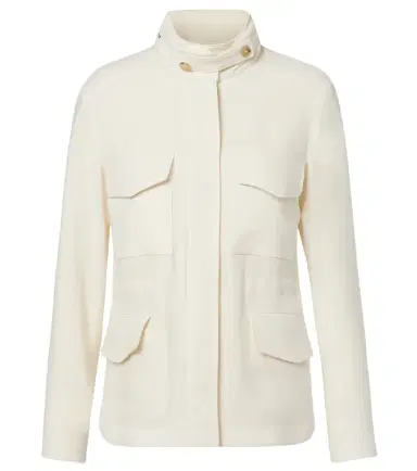 Loro Piana Traveller Mini linen crêpe field jacket | Thumbnail 1 Loro Piana Traveller Mini linen crêpe field jacket | Thumbnail 1