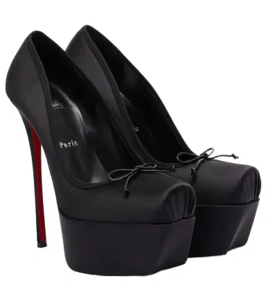 Christian Louboutin Cassia 160 satin pumps | Thumbnail 1 Christian Louboutin Cassia 160 satin pumps | Thumbnail 1