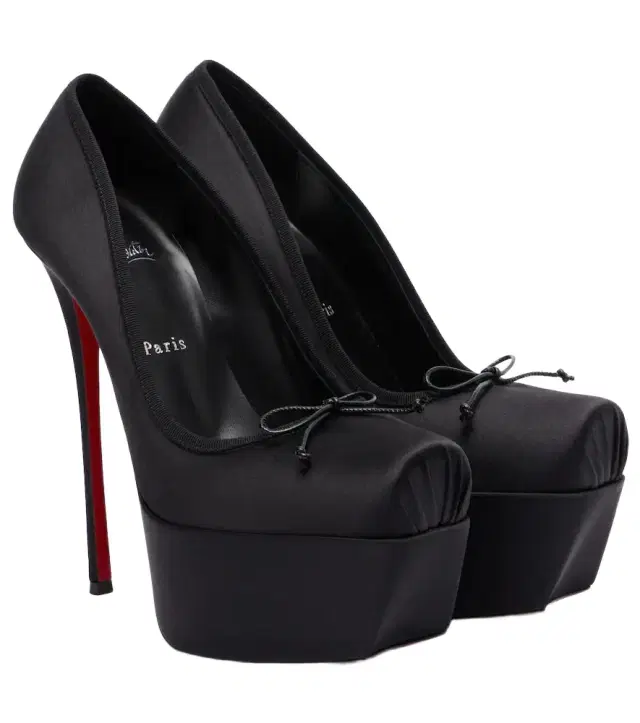 Christian Louboutin Cassia 160 satin pumps