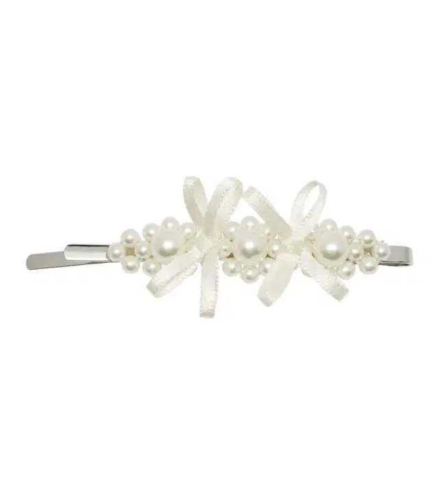 Simone Rocha Faux pearl-embellished hair clip