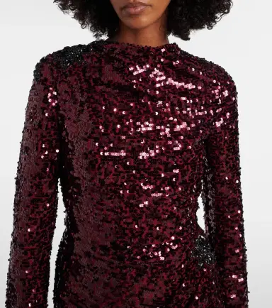 Erdem Draped sequined gown | Thumbnail 2 Erdem Draped sequined gown | Thumbnail 2