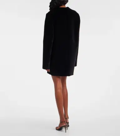 Khaite Aleena velvet minidress | Thumbnail 2