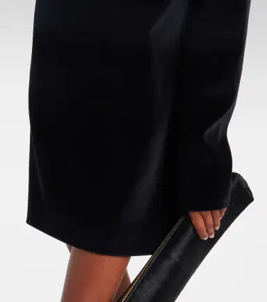 Khaite Aleena velvet minidress | Thumbnail 4