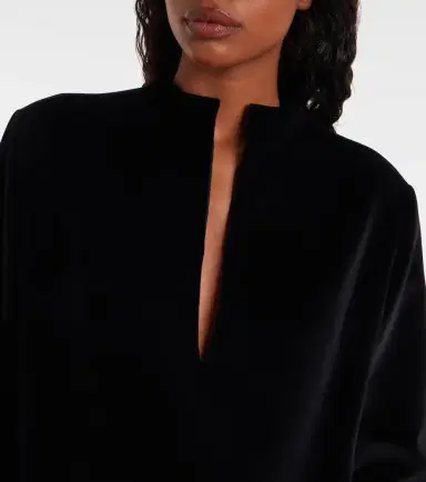 Khaite Aleena velvet minidress | Thumbnail 5