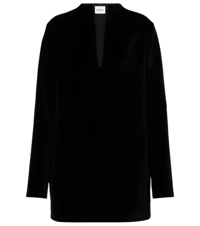 Aleena velvet minidress