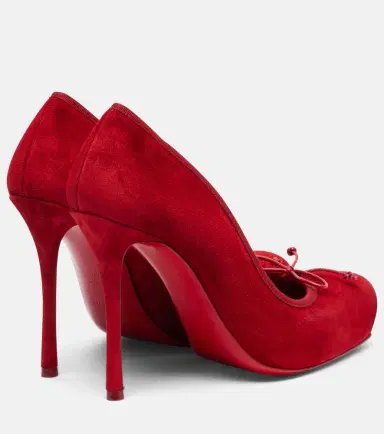 Christian Louboutin Cassia Nodo 100 suede pumps | Thumbnail 2