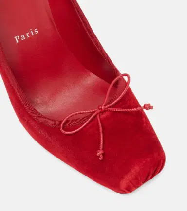 Christian Louboutin Cassia Nodo 100 suede pumps | Thumbnail 3