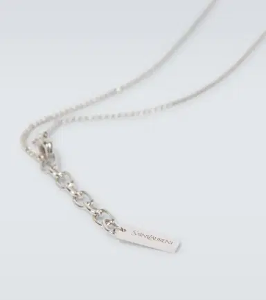 Saint Laurent Cassandre pendant necklace | Thumbnail 3