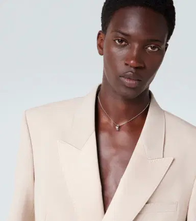 Saint Laurent Cassandre pendant necklace | Thumbnail 4