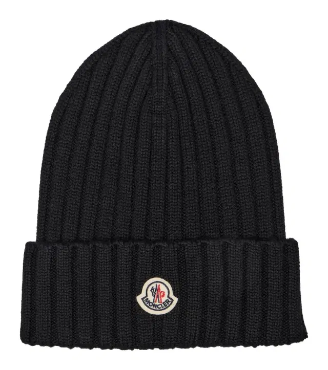 Logo ribbed-knit virgin wool beanie