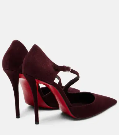 Christian Louboutin Miss Ziggyta 100 suede pumps | Thumbnail 2