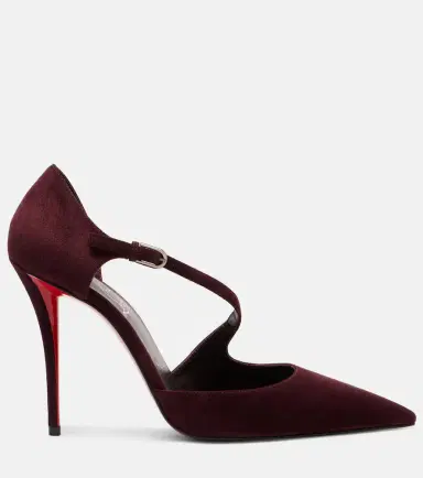 Christian Louboutin Miss Ziggyta 100 suede pumps | Thumbnail 3