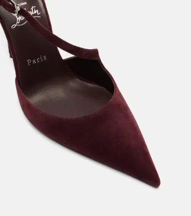 Christian Louboutin Miss Ziggyta 100 suede pumps | Thumbnail 4