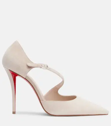 Christian Louboutin Miss Ziggyta 100 suede pumps | Thumbnail 2