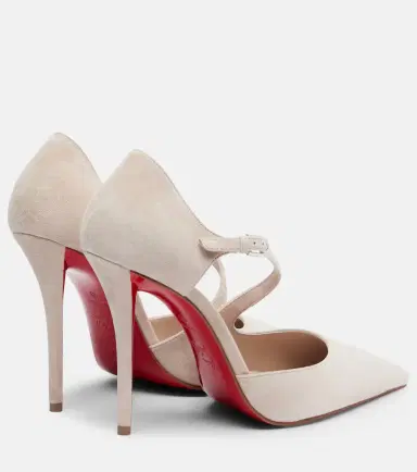 Christian Louboutin Miss Ziggyta 100 suede pumps | Thumbnail 3