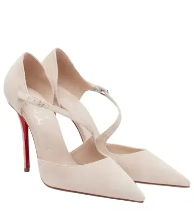 Christian Louboutin Miss Ziggyta 100 suede pumps | Thumbnail 1