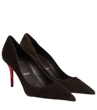 Christian Louboutin Miss Z 80 suede pumps | Thumbnail 1