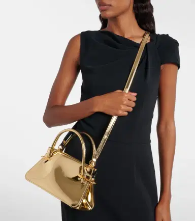 Givenchy Pinch metallic leather tote bag | Thumbnail 8 Givenchy Pinch metallic leather tote bag | Thumbnail 8