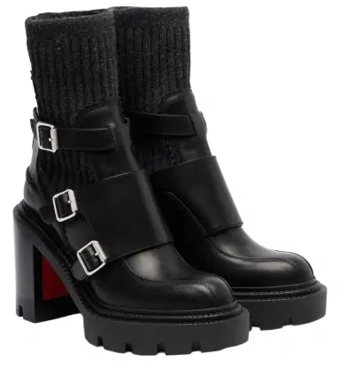 Christian Louboutin Cortinetta College 100 leather ankle boots | Thumbnail 1 Christian Louboutin Cortinetta College 100 leather ankle boots | Thumbnail 1