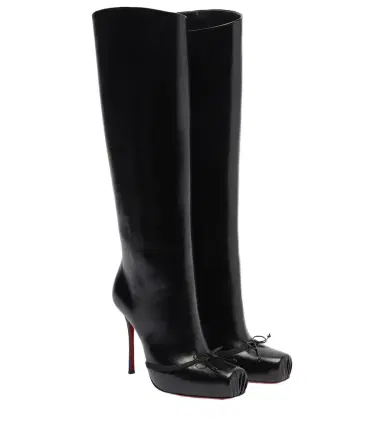 Christian Louboutin Cassia Nodo Botta 100 knee-high boots | Thumbnail 1