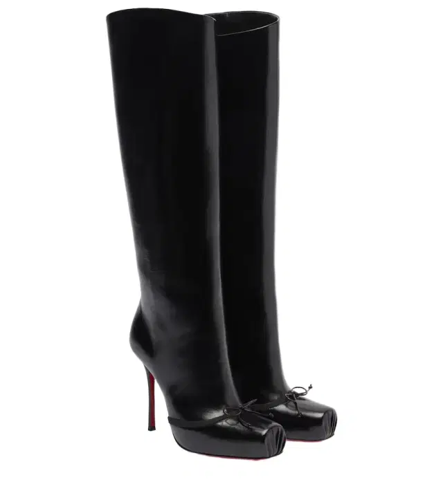 Christian Louboutin Cassia Nodo Botta 100 knee-high boots