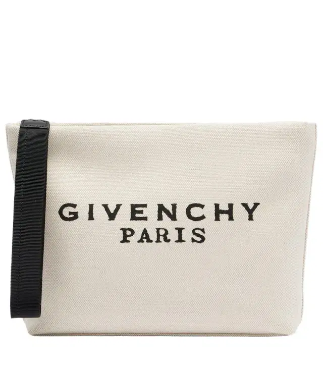 Logo canvas pouch