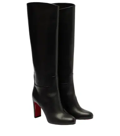 Christian Louboutin Leather knee-high boots | Thumbnail 1 Christian Louboutin Leather knee-high boots | Thumbnail 1