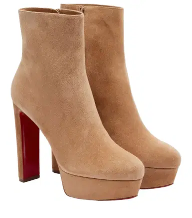 Christian Louboutin Loo 130 suede ankle boots | Thumbnail 1