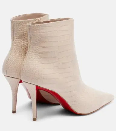 Christian Louboutin Snake-effect leather ankle boots | Thumbnail 4 Christian Louboutin Snake-effect leather ankle boots | Thumbnail 4