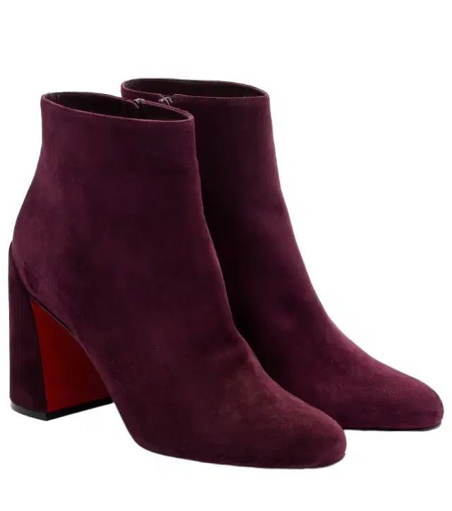 Christian Louboutin Jane 85 suede ankle boots