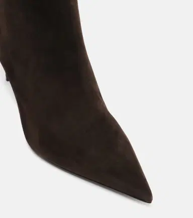 Christian Louboutin Suede knee-high boots | Thumbnail 2