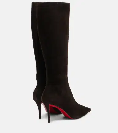 Christian Louboutin Suede knee-high boots | Thumbnail 3