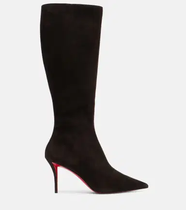 Christian Louboutin Suede knee-high boots | Thumbnail 4