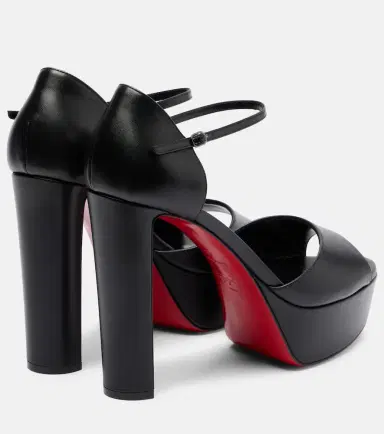Christian Louboutin Sandaloo 130 leather platform sandals | Thumbnail 4 Christian Louboutin Sandaloo 130 leather platform sandals | Thumbnail 4