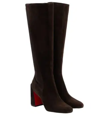 Christian Louboutin Jane suede knee-high boots | Thumbnail 1 Christian Louboutin Jane suede knee-high boots | Thumbnail 1