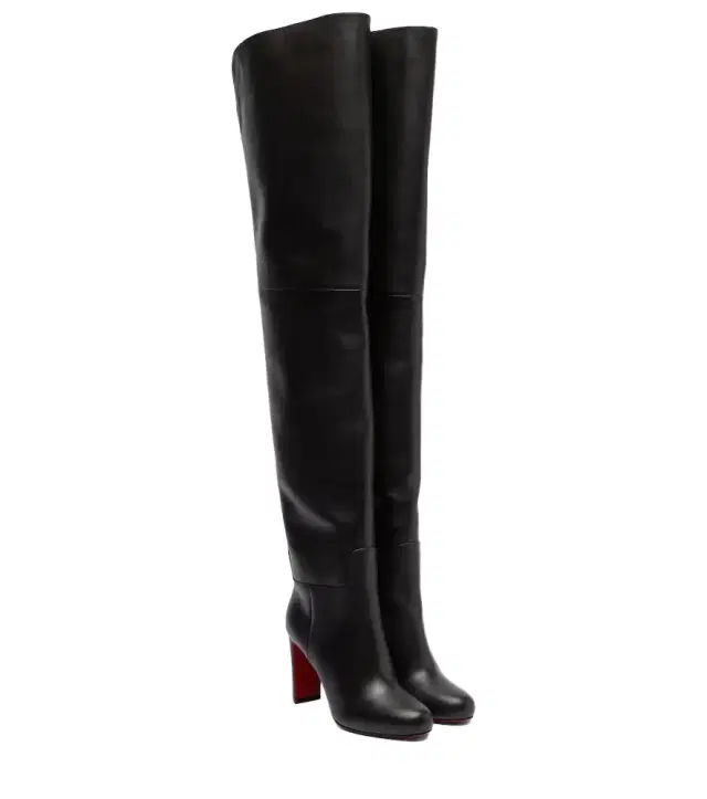 Loo 85 leather over-the-knee boots