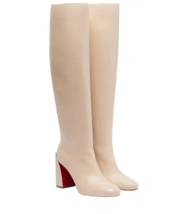 Christian Louboutin Leather knee-high boots | Thumbnail 1 Christian Louboutin Leather knee-high boots | Thumbnail 1
