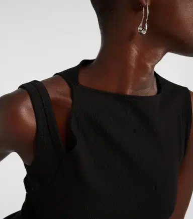 Courreges Courrèges Transverse '90s cotton top | Thumbnail 5