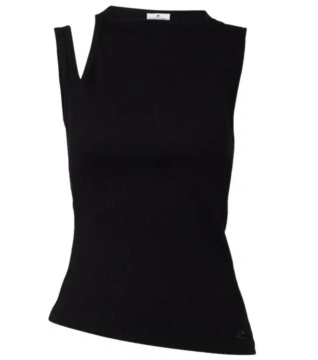 Courreges Courrèges Transverse '90s cotton top