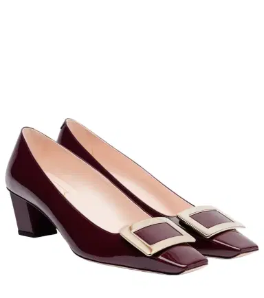 Roger Vivier Belle Vivier 45 patent leather pumps | Thumbnail 1 Roger Vivier Belle Vivier 45 patent leather pumps | Thumbnail 1