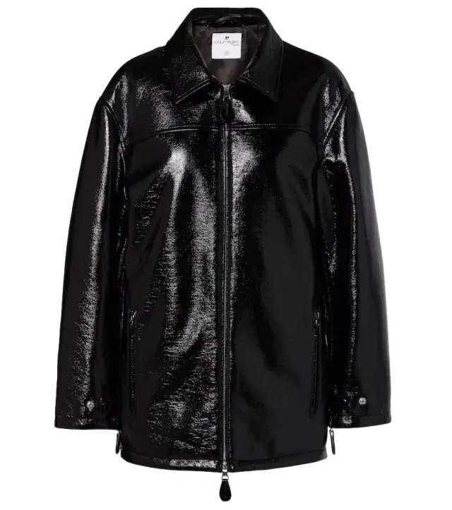 Courreges Courrèges Coated cotton-blend jacket