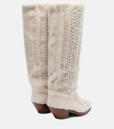 Gabriela Hearst Joseph shearling knee-high boots | Thumbnail 3